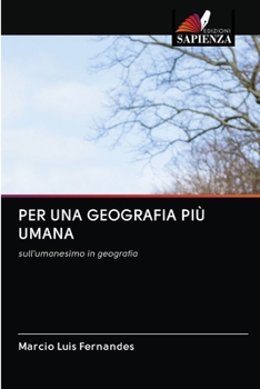 Paperback Per Una Geografia Più Umana [Italian] Book