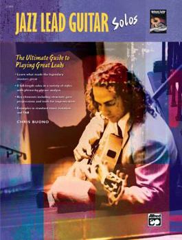 Paperback Jazz Lead Guitar Solos: The Ultimate Guide to Playing Great Leads, Book & CD Book