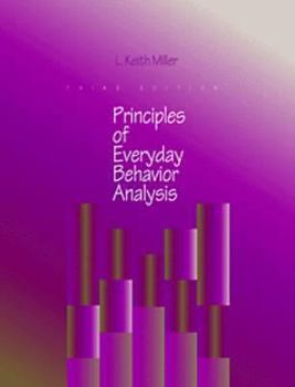 Paperback Principles of Everyday Behavior Analysis Book