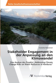 Paperback Stakeholder Engagement in der Anpassung an den Klimawandel [German] Book