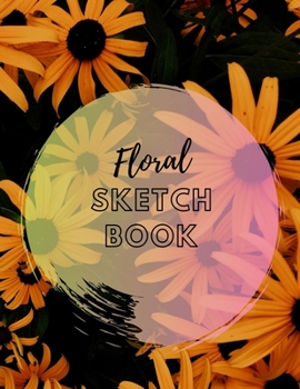 Paperback Floral Sketchbook Book