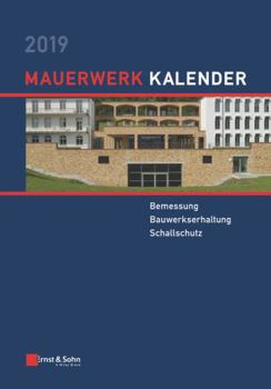 Hardcover Mauerwerk Kalender 2019 [German] Book