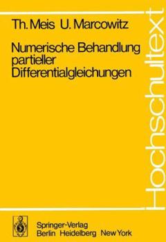 Paperback Numerische Behandlung Partieller Differentialgleichungen [German] Book