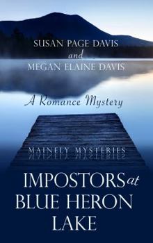 Hardcover Impostors at Blue Heron Lake [Large Print] Book