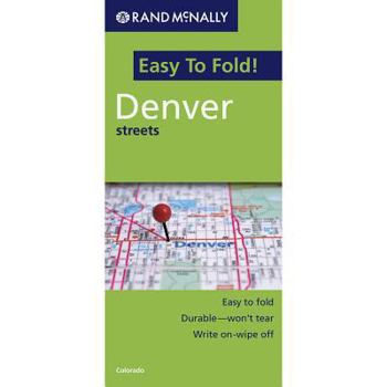 Map Easy Finder Map Denver Co (Rand McNally Easyfinder) Book