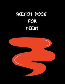Paperback Sketchbook: 100 PAGES OF 8.5 x 11 Large PREMIUM BLANK PAGES FOR ALL WHO LOVE TO DOODLE, Journal And Sketch Pad For Drawing. LITTLE Book