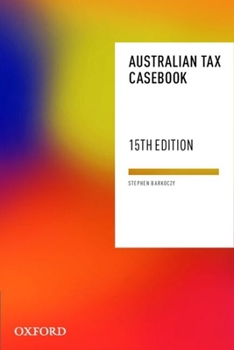 Paperback Australian Tax Casebook Book