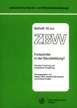 Paperback Fortschritte in Der Berufsbildung?: Aktuelle Forschung Und Prospektive Umsetzung [German] Book