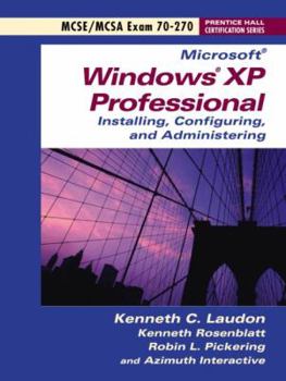 Paperback Exam 70-270 Microsoft Windows XP Professional Book