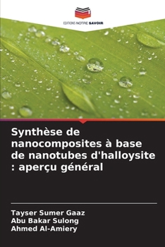 Paperback Synthèse de nanocomposites à base de nanotubes d'halloysite: aperçu général [French] Book