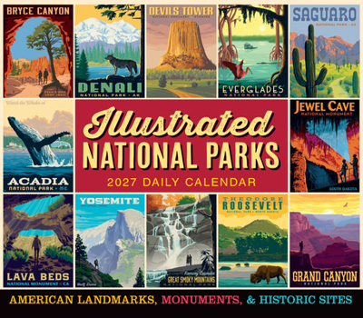 Paper Catalog Illustrated National Parks: American Landmarks, Monuments, and Historic Sites Book