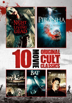 10-Film Horror Cult Classics Collection DVDs and Blu-rays