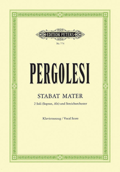 Paperback Stabat Mater (Vocal Score): For Soprano, Alto and String Orchestra Book