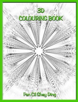 Paperback 3D colouring Book: Book 1 Book