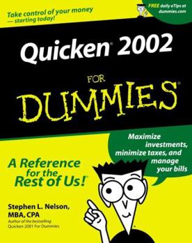 Paperback Quicken. 2002 for Dummies. Book