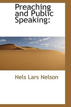 Hardcover Preaching and Public Speaking Book