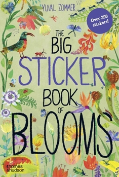 Paperback The Big Sticker Book of Blooms Book