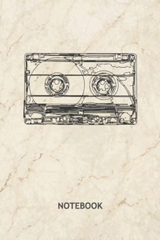 NOTEBOOK: Rapper Note Book Grid-lined 6x9 - Music Journal A5 Gridded - 90s Kids Planner 90s Hiphop Party 120 Pages SQUARED - Rap Mixtape Diary Old ... Soft Cover - Partygoer Birthday Present