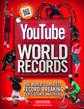 Hardcover Youtube World Records 2022: The Internet's Greatest Record-Breaking Feats Book