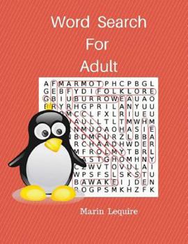 Paperback Word Search For Adult: 365 Large Print Puzzles Games Book Word Finds Book