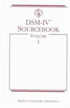 Hardcover Dsm-Iv(r) Sourcebook, Volume 1 Book