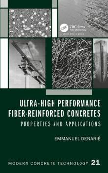 Hardcover Ultra-High Performance Fiber-Reinforced Concretes: Properties and Applications Book