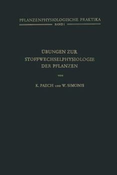 Paperback Übungen Zur Stoffwechselphysiologie Der Pflanzen [German] Book