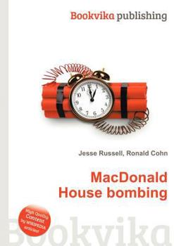 Paperback MacDonald House Bombing Book