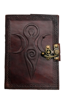 Hardcover Moon Goddess Leather Embossed Journal Book