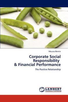 Paperback Corporate Social Responsibility & Financial Performance Book