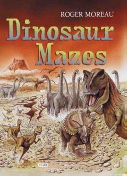 Paperback Dinosaur Mazes Book