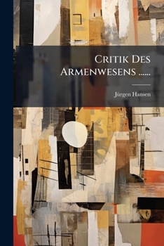 Paperback Critik Des Armenwesens ...... [German] Book