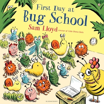 Paperback First Day at Bug School Book