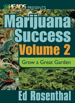 Paperback Marijuana Success: Grow a Great Garden Book