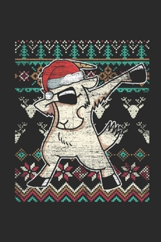 Ugly Christmas - Goat: Blank Lined Notebook - Journal for Ugly Christmas Gift And New Year Gift Idea