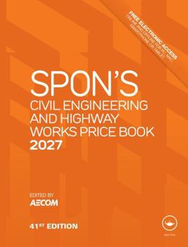 Hardcover Spon's Civil Engineering and Highway Works Price Book 2027 Book