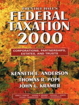 Hardcover Prentice Hall's Federal Taxation, 2000: Corporations, Partnerships, Estates & Trus Book