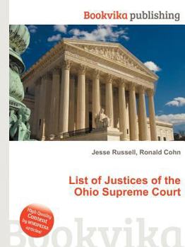 List of Justices of the Ohio Supreme Court