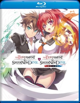 Blu-ray The Testament of Sister New Devil: Seasons One & Two Book