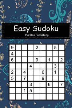 Easy Sudoku: Sudoku Puzzle Game For Beginers With arabesque vintage graphic nature cover