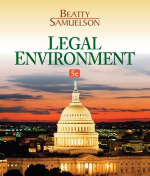 Hardcover Legal Environment Book