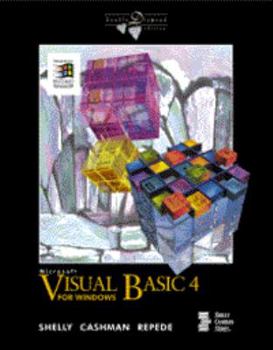 Paperback Microsoft Visual Basic 4 for Windows (Shelly & Cashman Series) Book