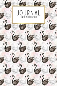 Journal Lined Notebook: Swan Lake Ballet Ballerina Dancer Gift | Blank Lined Journal | Gratitude Journal | 6" x 9" 100 Pg |Motivational Quotes | Self-Care | Diary | Gift