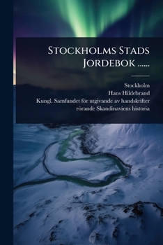 Paperback Stockholms Stads Jordebok ...... [Swedish] Book