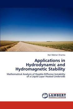 Paperback Applications in Hydrodynamic and Hydromagnetic Stability Book