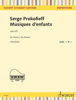 Paperback Prokofieff: Musiques d'Enfants Op. 65 for Piano Book