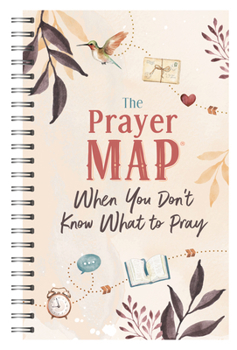 Spiral-bound The Prayer Map: When You Don't Know What to Pray Book