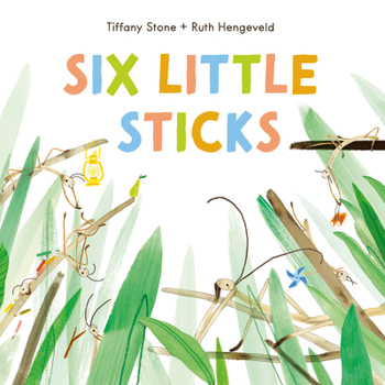 Hardcover Six Little Sticks Book