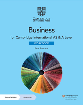 Paperback Cambridge International as & a Level Business Workbook with Digital Access (2 Years) [With eBook] Book