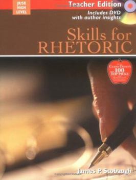 Paperback Skills for Rhetoric: Encouraging Thoughtful Christians to Be World Changers [With DVD] Book